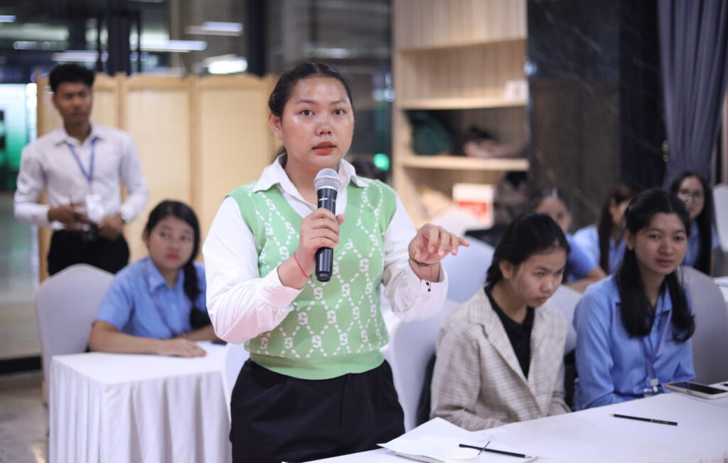 YES-ACT participant speaks